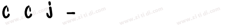 Cre CoolJazz字体转换